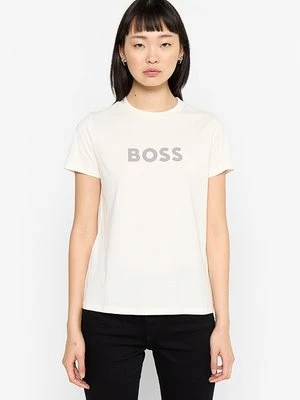 T-shirt z nadrukiem Boss