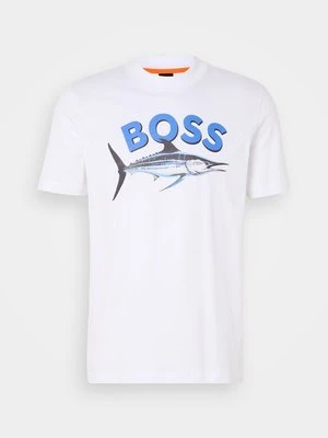 T-shirt z nadrukiem Boss