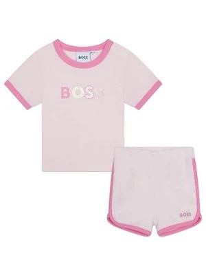 T-shirt z nadrukiem BOSS Kidswear