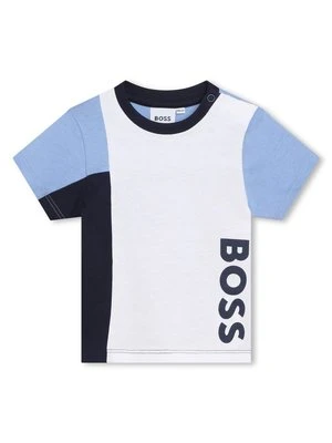 T-shirt z nadrukiem BOSS Kidswear