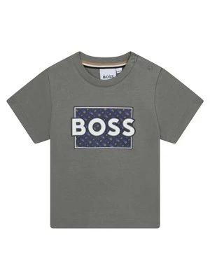 T-shirt z nadrukiem BOSS Kidswear