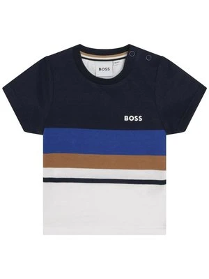 T-shirt z nadrukiem BOSS Kidswear