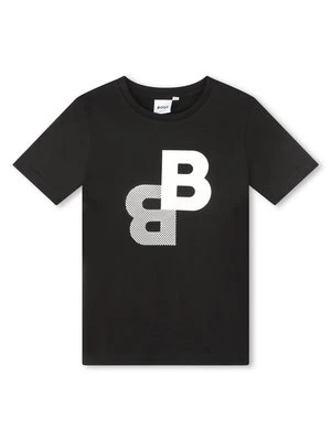 T-shirt z nadrukiem BOSS Kidswear