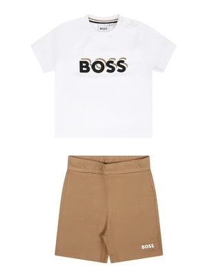 T-shirt z nadrukiem BOSS Kidswear