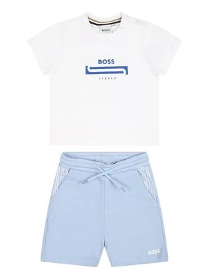 T-shirt z nadrukiem BOSS Kidswear