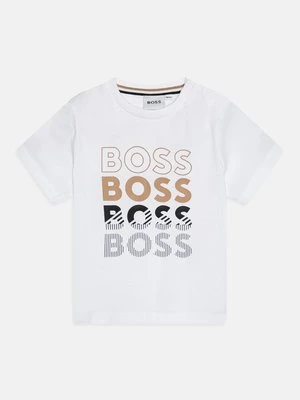 T-shirt z nadrukiem BOSS Kidswear