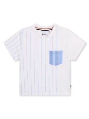 T-shirt z nadrukiem BOSS Kidswear