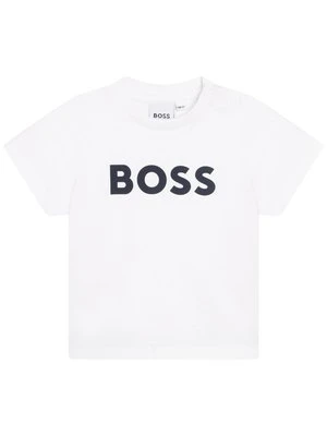 T-shirt z nadrukiem BOSS Kidswear