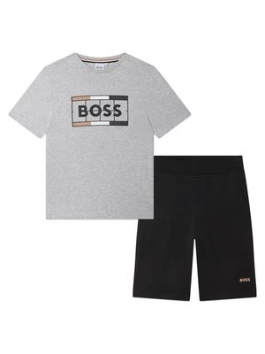 T-shirt z nadrukiem BOSS Kidswear