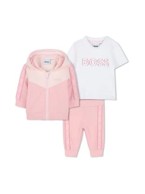 T-shirt z nadrukiem BOSS Kidswear