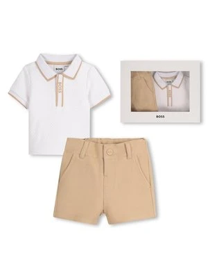 T-shirt z nadrukiem BOSS Kidswear