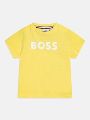 T-shirt z nadrukiem BOSS Kidswear