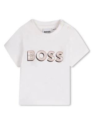 T-shirt z nadrukiem BOSS Kidswear