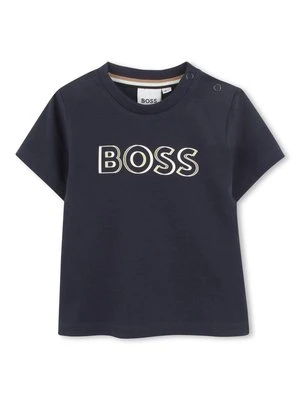 T-shirt z nadrukiem BOSS Kidswear
