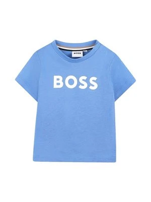 T-shirt z nadrukiem BOSS Kidswear