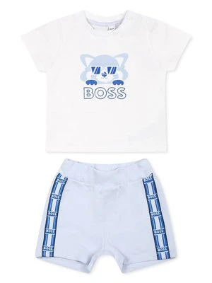 T-shirt z nadrukiem BOSS Kidswear
