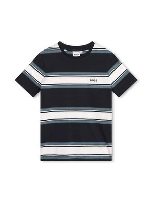 T-shirt z nadrukiem BOSS Kidswear