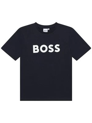 T-shirt z nadrukiem BOSS Kidswear