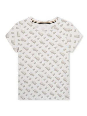 T-shirt z nadrukiem BOSS Kidswear