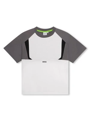 T-shirt z nadrukiem BOSS Kidswear