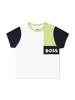 T-shirt z nadrukiem BOSS Kidswear