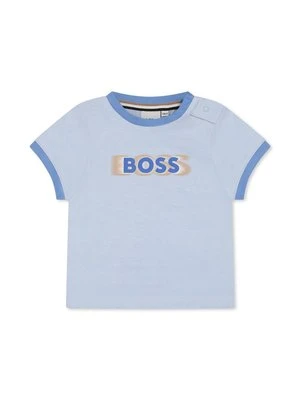 T-shirt z nadrukiem BOSS Kidswear