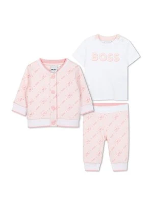 T-shirt z nadrukiem BOSS Kidswear