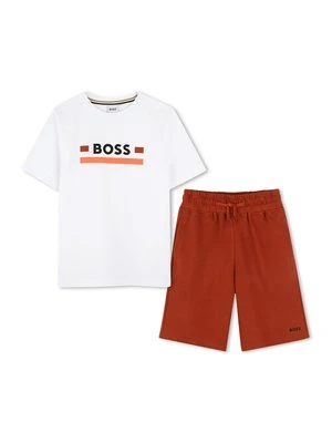 T-shirt z nadrukiem BOSS Kidswear