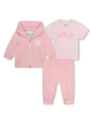 T-shirt z nadrukiem BOSS Kidswear