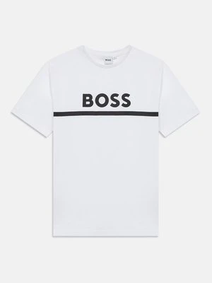T-shirt z nadrukiem BOSS Kidswear
