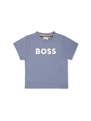 T-shirt z nadrukiem BOSS Kidswear