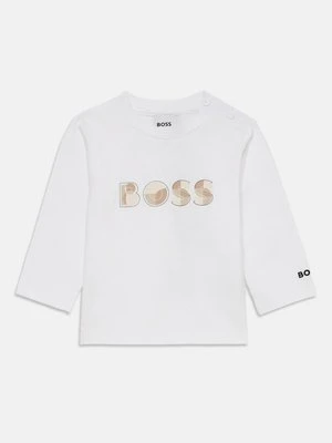 T-shirt z nadrukiem BOSS Kidswear