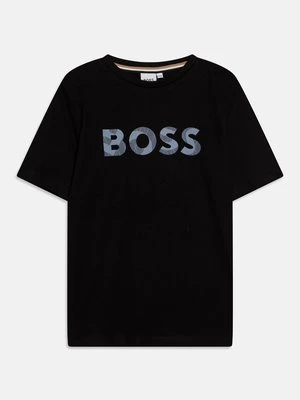 T-shirt z nadrukiem BOSS Kidswear
