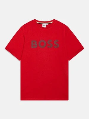 T-shirt z nadrukiem BOSS Kidswear