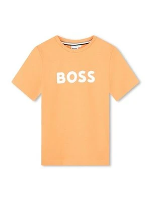 T-shirt z nadrukiem BOSS Kidswear