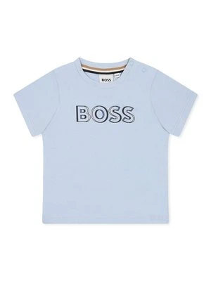 T-shirt z nadrukiem BOSS Kidswear