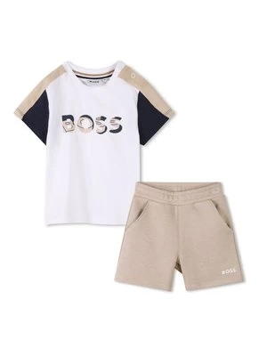T-shirt z nadrukiem BOSS Kidswear