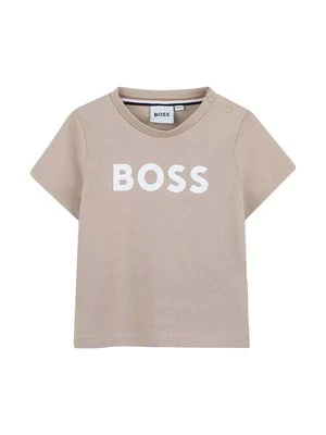 T-shirt z nadrukiem BOSS Kidswear