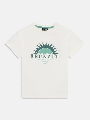 T-shirt z nadrukiem brunotti