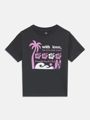 T-shirt z nadrukiem brunotti