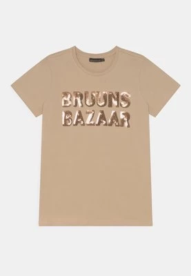 T-shirt z nadrukiem Bruuns Bazaar