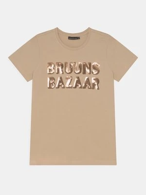 T-shirt z nadrukiem Bruuns Bazaar