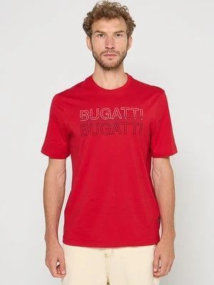T-shirt z nadrukiem Bugatti