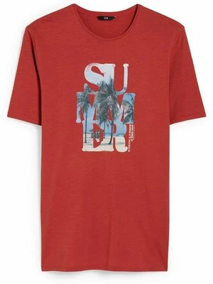T-shirt z nadrukiem C&A