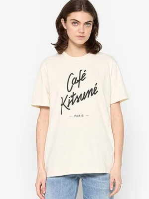 T-shirt z nadrukiem Café Kitsuné