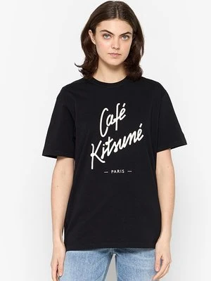 T-shirt z nadrukiem Café Kitsuné