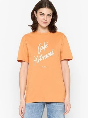 T-shirt z nadrukiem Café Kitsuné