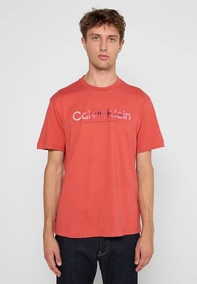 T-shirt z nadrukiem Calvin Klein