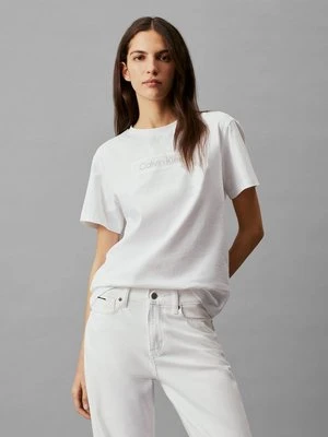 T-shirt z nadrukiem Calvin Klein