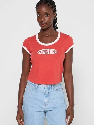 T-shirt z nadrukiem Calvin Klein